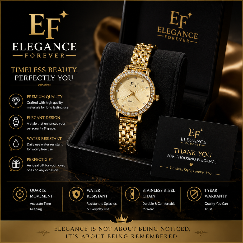 EF Women’s Luxury Fashion Watch
