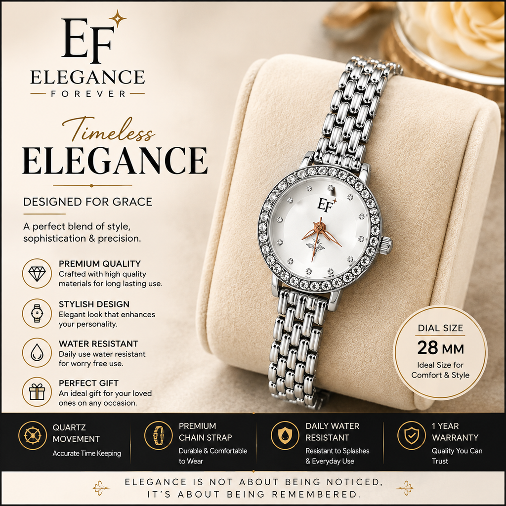 EF Women’s Luxury Fashion Watch