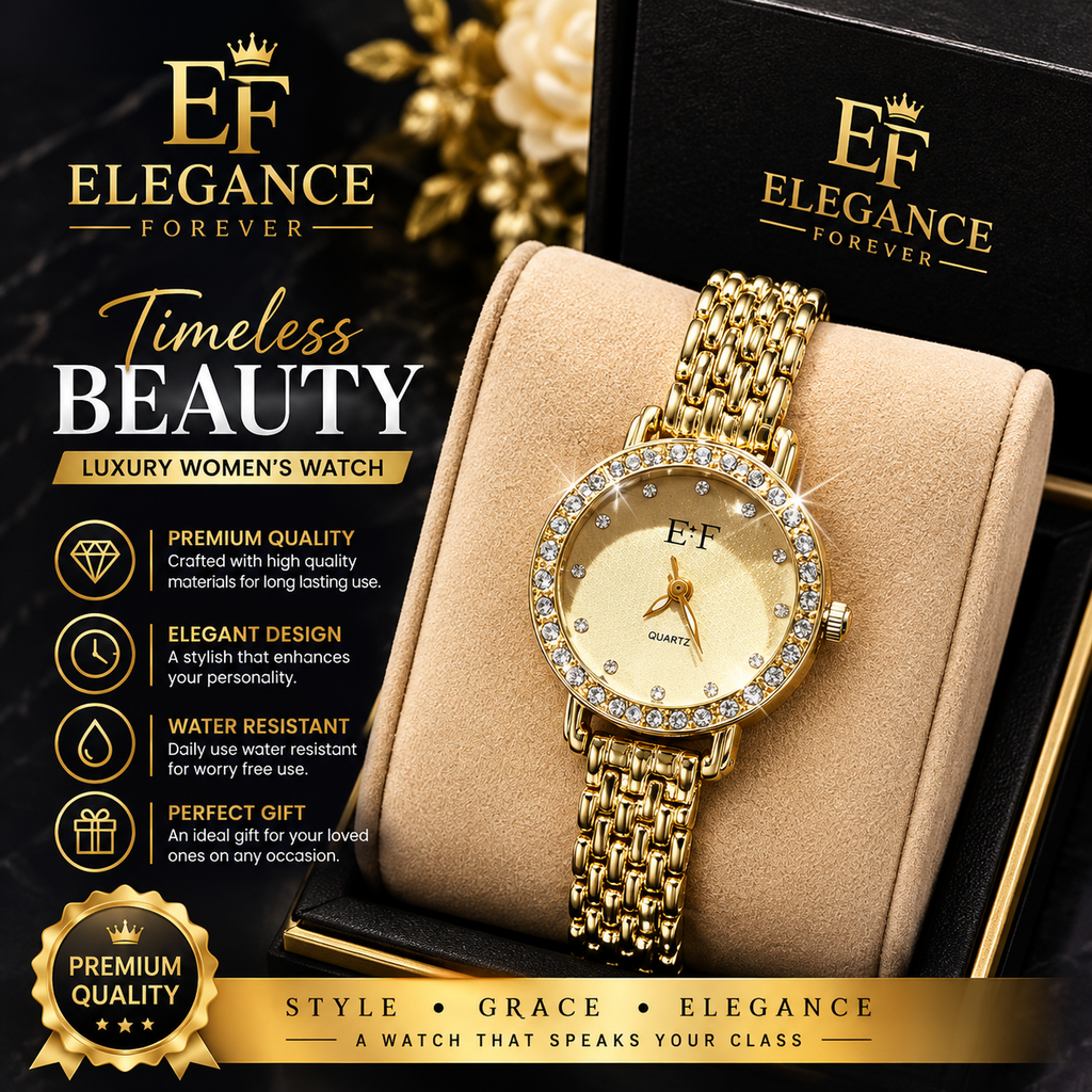 EF Women’s Luxury Fashion Watch