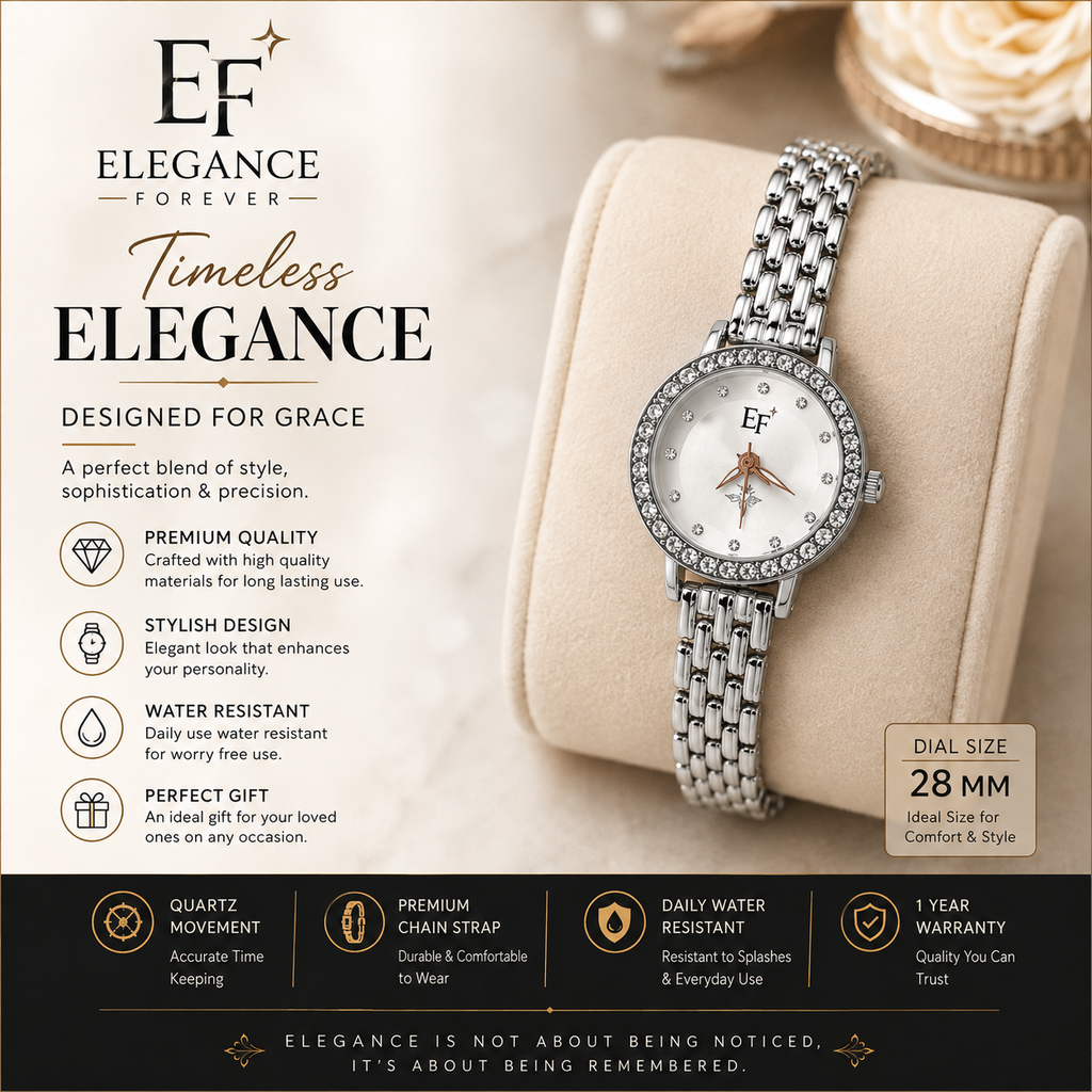 EF Women’s Luxury Fashion Watch