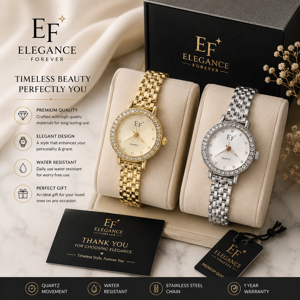 EF Women’s Luxury Fashion Watch