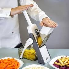 Safe-Slice Vertical Mandoline Slicer – Multi-Purpose Vegetable Cutter