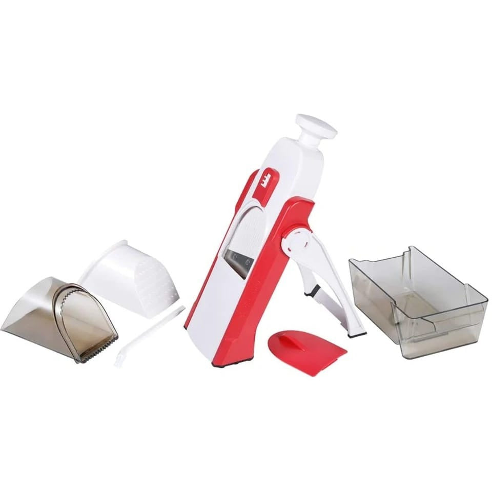 Safe-Slice Vertical Mandoline Slicer – Multi-Purpose Vegetable Cutter