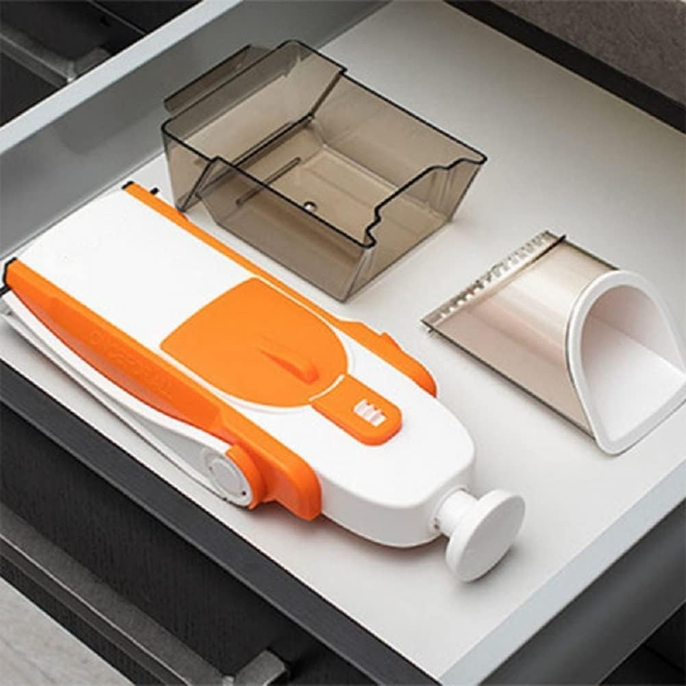 Safe-Slice Vertical Mandoline Slicer – Multi-Purpose Vegetable Cutter